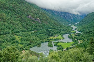 Beautiful norwegian landscape in the summer time - Andalsnes - Norway. 12.06.2012