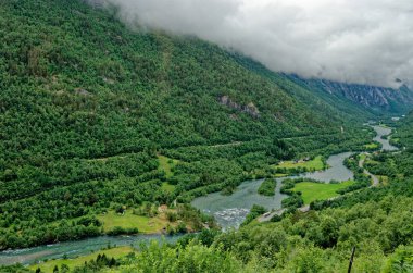 Beautiful norwegian landscape in the summer time - Andalsnes - Norway. 12.06.2012