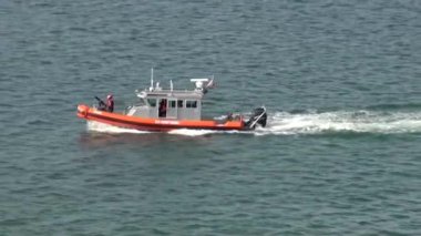 US coast guard patrol boat in San Diego - USA