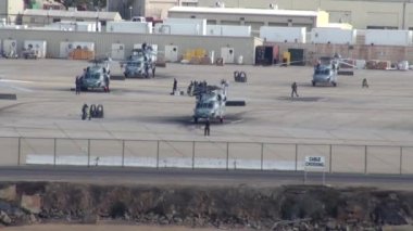 View of Naval Base Coronado - San Diego - California - USA
