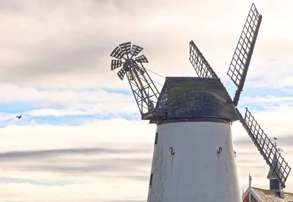 Lytham Annes Szélmalom Lytham Windmill Található Lytham Green Tengerparti Város — Stock Fotó