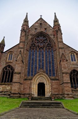 Worcester Katedrali, Worcester, Worcestershire, İngiltere - 28 Ocak 2023