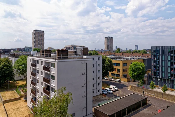 Appartementenblokken Het Noorden Van Londen Verenigd Koninkrijk Juni 2019 — Stockfoto