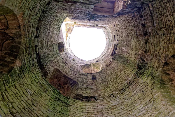 Всередині Стін Замку Нанні Рову Селі Нунні Побудований 1370 Роках — стокове фото