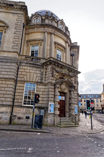 stock image Travel destination United Kingdom - Street in Bath city center, Somerset, England - 8th of April 2023