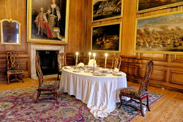 King Eetkamer Hampton Court Palace Richmond Thames Surrey Londen Engeland — Stockfoto