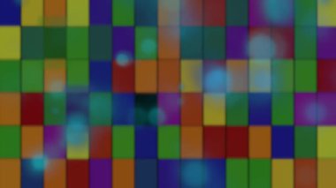 Arkaplan hareketi soyut - 4K Soyut Hareketi. Arkaplan: Özet bilgisayar oluşturulmuş satır ve kareler