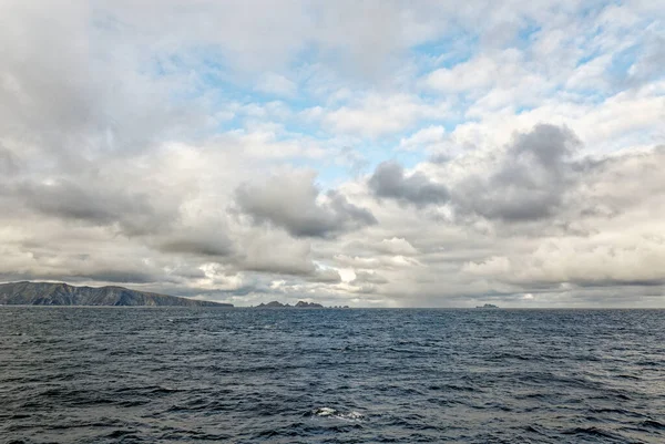 Crucero Cabo Hornos Mar Agitado Cabo Hornos Punto Rocoso Isla — Foto de Stock