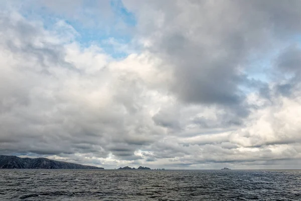 Dalgalı Denizde Gezinen Cape Horn Hornos Adası Ndaki Cape Horn — Stok fotoğraf