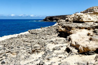 Fuerteventura Kanarya Adası, Ajuy, Pajara, Fuerteventura, Kanarya Adaları, İspanya - 20.09.2023