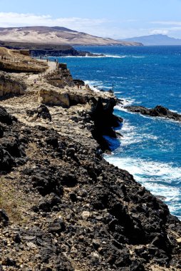 Fuerteventura Kanarya Adası, Ajuy, Pajara, Fuerteventura, Kanarya Adaları, İspanya - 20.09.2023