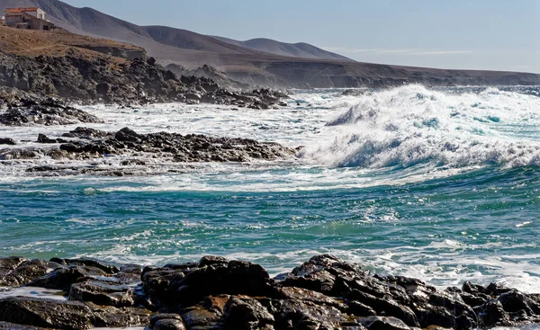 stock image Playa Aguas Verdes, Betancuria, Fuerteventura, Canary Islands, Spain - 20.09.2023