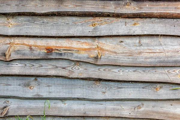 Close Weathered Planed Boards — Stock Photo, Image