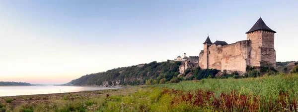 Pevnost Khotyn Jedna Nejznámějších Památek Ukrajiny — Stock fotografie