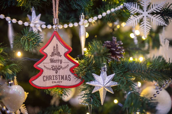 Vánoční Stromeček Dekorace — Stock fotografie