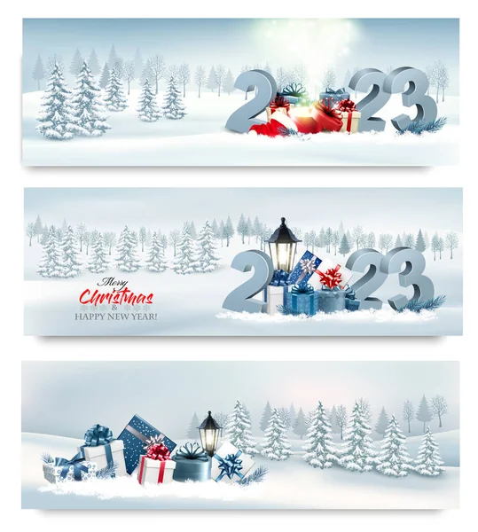 Joyeux Fond Vacances Branches Sapin Noël Avec Des Baies Pin — Image vectorielle