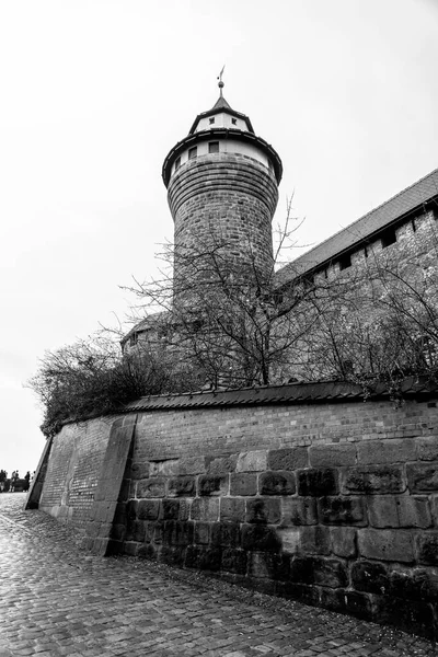 Iconic Sinwell Tower Part Kaiserburg Royal Fortification Old Town Nuremberg — Photo