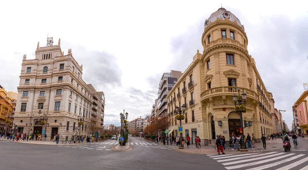 그라나다 스페인 2022 스페인 그라나다의 레예스 리코스의 거리를 둘러싼 — 스톡 사진