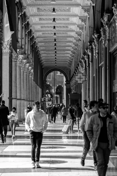 Milan Italy March 2022 Corso Vittorio Emanuele Formerly Servi Lane — Foto Stock