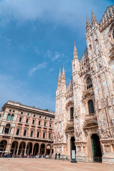 Milan Italy March 2022 Milan Cathedral Metropolitan Cathedral Basilica Nativity — Stock Photo, Image
