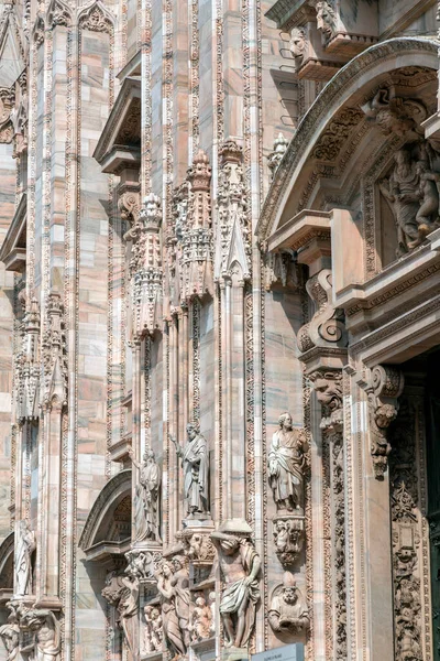 Der Mailänder Dom Oder Metropolitandom Basilika Der Geburt Der Heiligen — Stockfoto