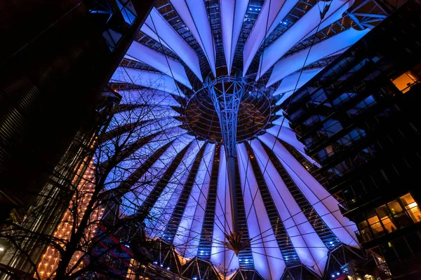 Berlin Deutschland Dezember 2021 Das Sony Center Ist Ein Von — Stockfoto