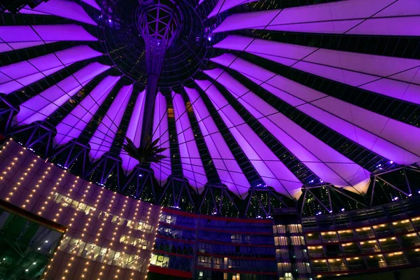Berlín Alemania Dic 2021 Sony Center Complejo Patrocinado Por Sony —  Fotos de Stock