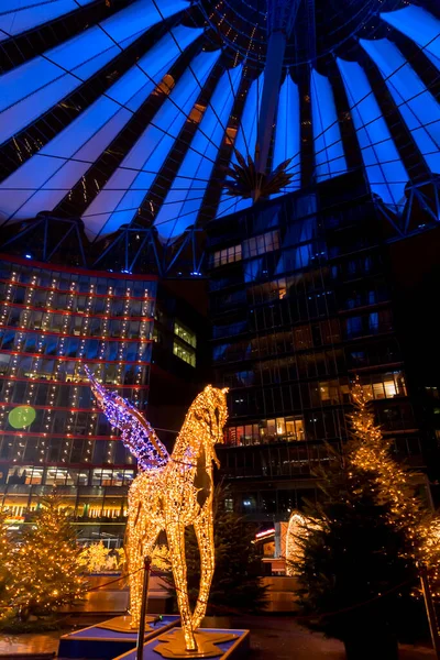 Berlin Deutschland Dezember 2021 Das Sony Center Ist Ein Von — Stockfoto