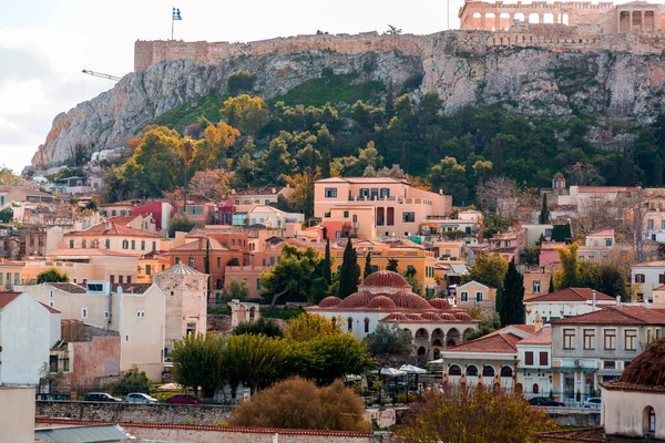 Atény Řecko Listopadu 2021 Monastiraki Bleší Trh Starém Městě Atény — Stock fotografie