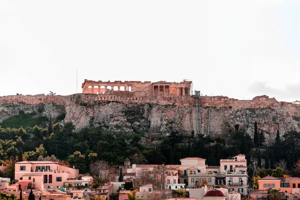 Ateny Grecja Lis 2021 Monastiraki Pchli Targ Starym Mieście Aten — Zdjęcie stockowe