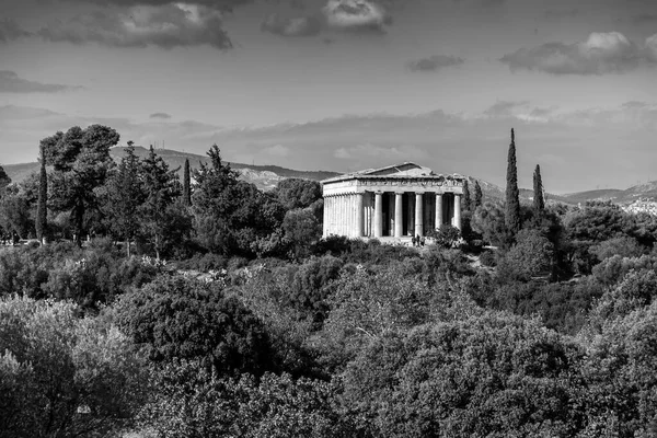 Hephaestus Tempel Eller Hefaisteion Ett Välbevarat Grekiskt Tempel Tillägnat Hefaiestus — Stockfoto