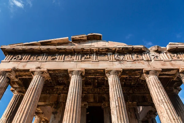 Hephaestus Tapınağı Yunanistan Başkenti Atina Hephaestus Adanmış Iyi Korunmuş Bir — Stok fotoğraf