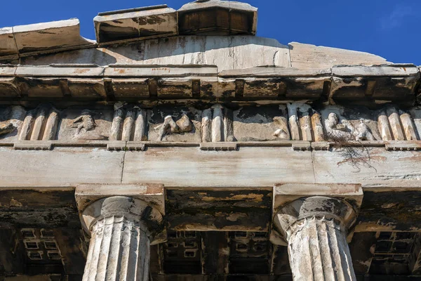 Templo Hefesto Templo Griego Bien Conservado Dedicado Hefesto Atenas Grecia —  Fotos de Stock