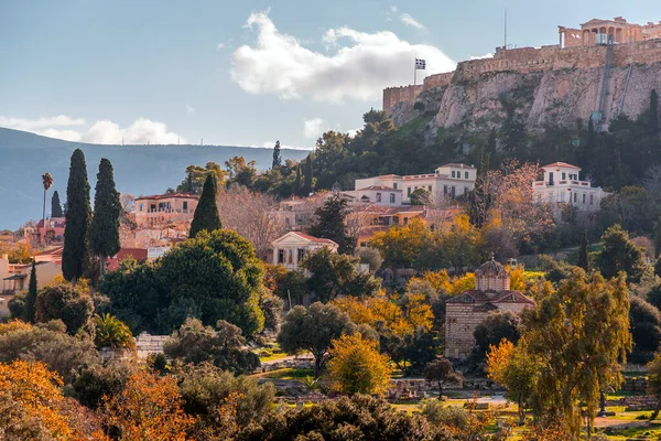 Atény Řecko Listopadu 2021 Starobylá Agora Atén Nebo Klasická Agora — Stock fotografie