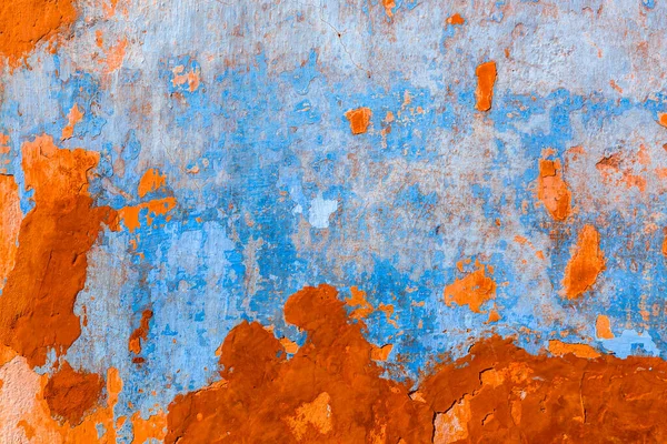Stary Betonowy Fragment Ściany Pomalowane Sztukaterie Tło Tekstury — Zdjęcie stockowe