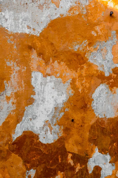 Stary Betonowy Fragment Ściany Pomalowane Sztukaterie Tło Tekstury — Zdjęcie stockowe