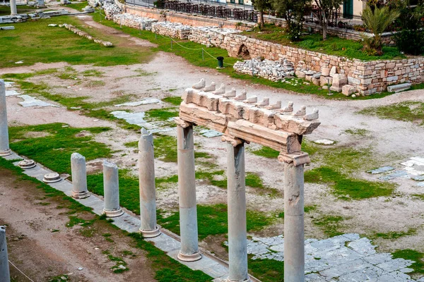 Atene Grecia Nov 2021 Agorà Romana Trova Nord Dell Acropoli — Foto Stock