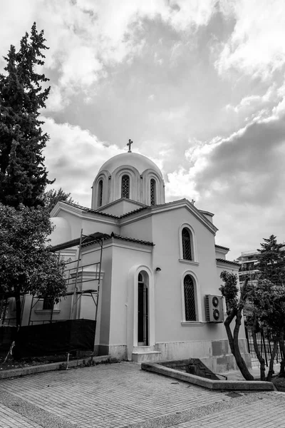 Ateny Grecja Lis 2021 Grecki Kościół Prawosławny Centrum Aten Stolicy — Zdjęcie stockowe