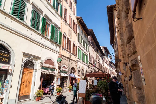 Florence Italy April 2022 Typical Architecture Street View Florence Tuscany — Stockfoto