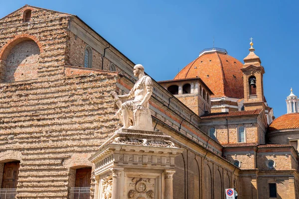 Florence Italy Apr 2022 Basilica San Lorenzo Basilica Lawrence One — Stockfoto