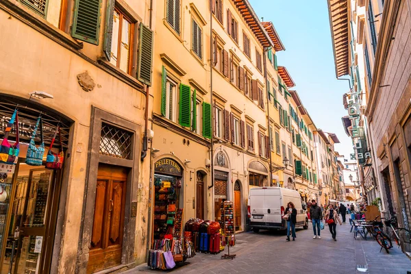 Florence Italy April 2022 Typical Architecture Street View Florence Tuscany — ストック写真