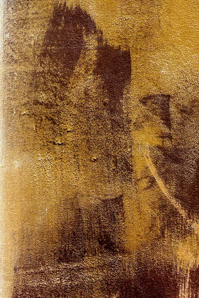 旧混凝土墙碎片 涂有灰泥纹理背景 — 图库照片