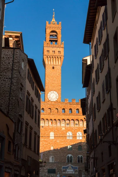 Florence Italy April 2022 Palazzio Vecchio Old Palace Signoria Square — Stockfoto