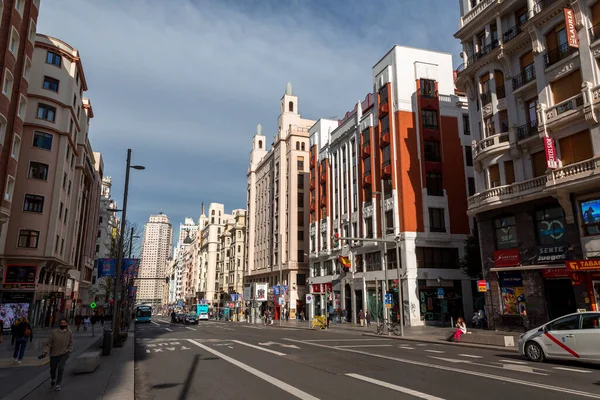 Madrid Spain Feb 2022 Gran One Madrid Most Important Shopping — Stock Photo, Image
