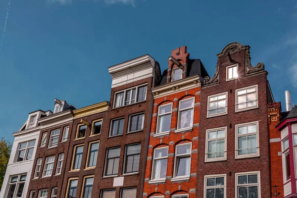 Архитектурные Детали Улиц Амстердама Нидерланды — стоковое фото