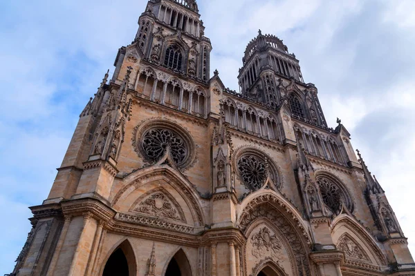 Орлеанський Собор Cathedrale Sainte Croix Orleans Римо Католицька Церква Площі — стокове фото