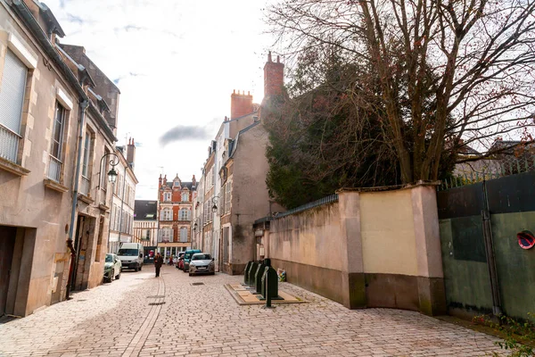 Orleans Francia Ene 2022 Vista Calle Con Arquitectura Típica Orleans — Foto de Stock