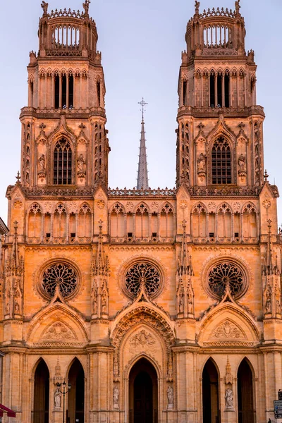 Orleans France January 2022 Orleans Cathedral Cathedrale Sainte Croix Orleans — Stock Photo, Image