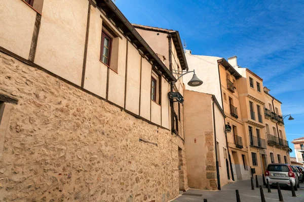 Сеговия Испания Февраля 2022 Года Традиционная Испанская Архитектура Старом Городе — стоковое фото