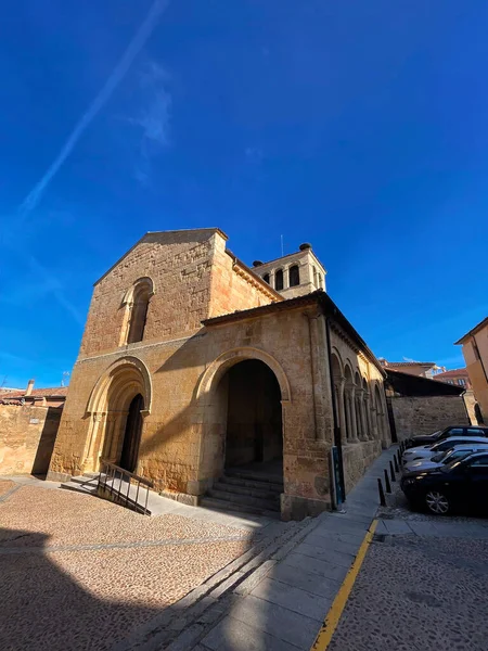 stock image Segovia, Spain - February 18, 2022: Cueva de Santo Domingo de Guzman is a small church in Segovia, Spain.